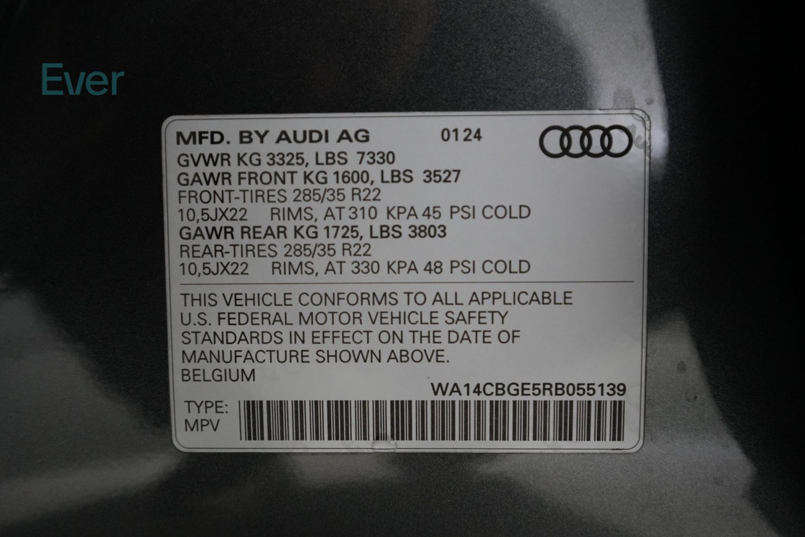 Used 2024 Audi SQ8 e-tron Premium Plus w/ Black Optic Package AWD/4WD image 29