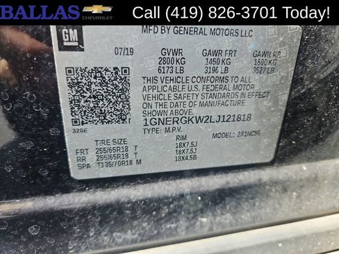 Used 2020 Chevrolet Traverse LT FWD image 34