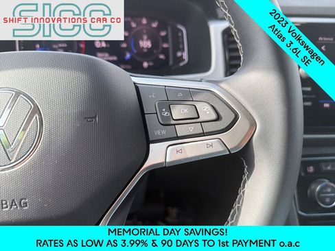 Used 2023 Volkswagen Atlas SE AWD/4WD image 12