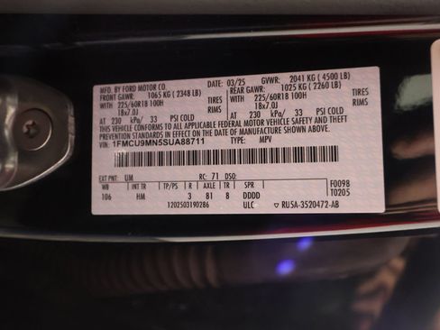 Used 2025 Ford Escape ST-Line AWD/4WD image 44