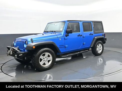 Used 2016 Jeep Wrangler Unlimited Sport w/ Quick Order Package 24S AWD/4WD image 2
