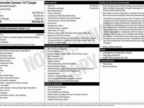 Used 2019 Chevrolet Camaro LT image 3