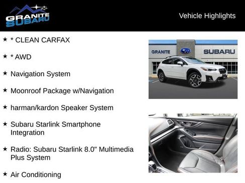 Used 2019 Subaru Crosstrek 2.0i Limited w/ Moonroof Package w/Navigation AWD/4WD image 2