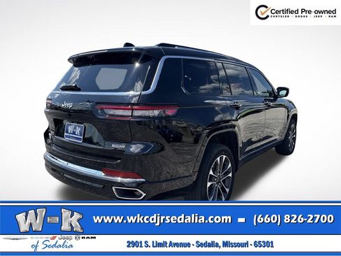 Certified 2023 Jeep Grand Cherokee L Overland w/ Luxury Tech Group IV AWD/4WD image 8