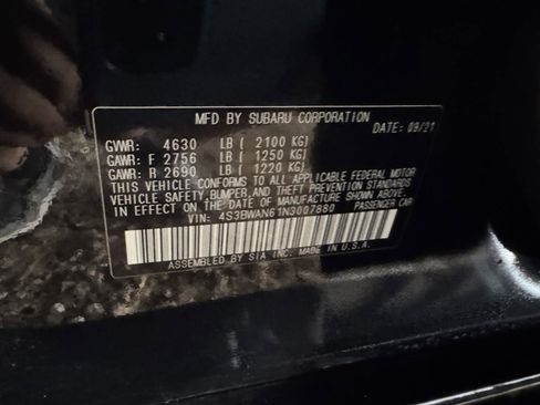 Used 2022 Subaru Legacy Limited image 47