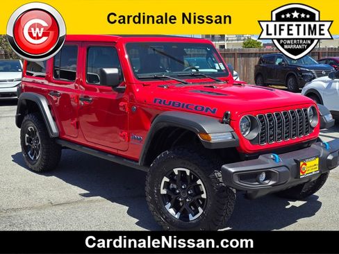 Used 2025 Jeep Wrangler Unlimited Rubicon 4xe w/ Safety Group AWD/4WD image 1
