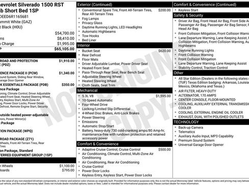 Certified 2024 Chevrolet Silverado 1500 RST AWD/4WD image 7