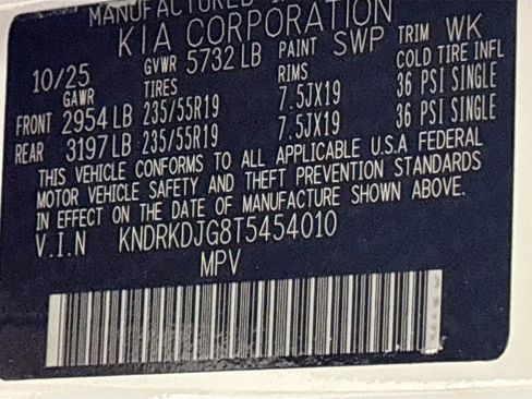 New 2026 Kia Sorento SX Prestige image 26