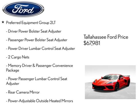 Used 2020 Chevrolet Corvette Stingray Preferred Cpe w/ 2LT Preferred Equipment Group image 6