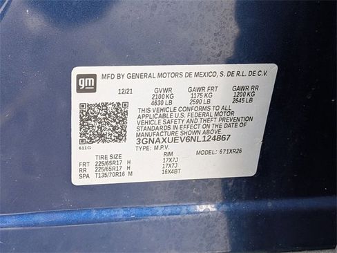 Used 2022 Chevrolet Equinox LT image 35