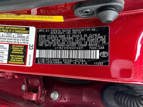 Used 2019 Toyota Avalon Touring w/ Advanced Safety Package image 32