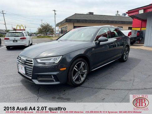 Used 2018 Audi A4 2.0T Premium Plus w/ Premium Plus Package AWD/4WD image 3