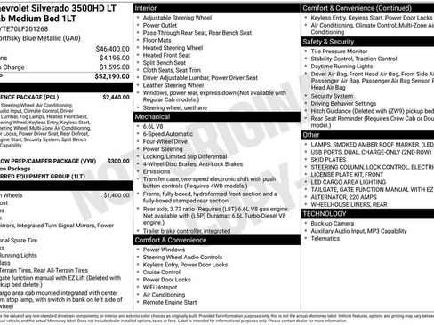 Certified 2020 Chevrolet Silverado 3500 LT w/ Convenience Package AWD/4WD image 2