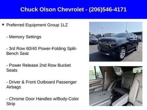 Certified 2023 Chevrolet Tahoe Premier AWD/4WD image 4