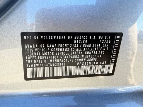 New 2026 Volkswagen Jetta Sport FWD image 28