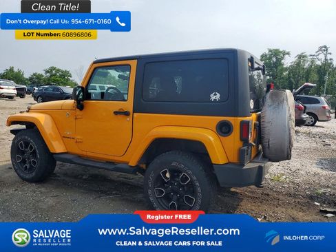 Used 2012 Jeep Wrangler Sahara AWD/4WD image 3