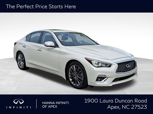 Used 2023 INFINITI Q50 Luxe w/ Cargo Package RWD image 1