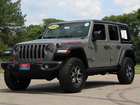 Used 2022 Jeep Wrangler Unlimited Rubicon w/ LED Lighting Group AWD/4WD image 4