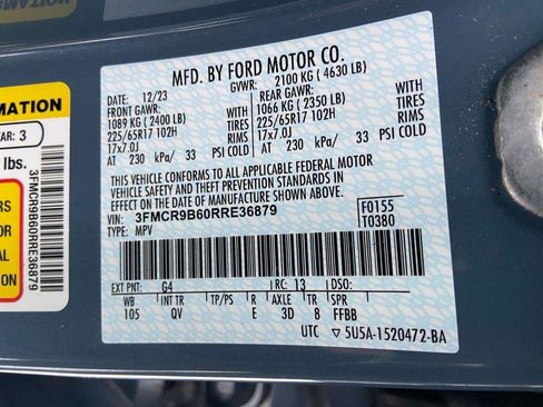 Used 2024 Ford Bronco Sport Big Bend w/ Convenience Package image 36