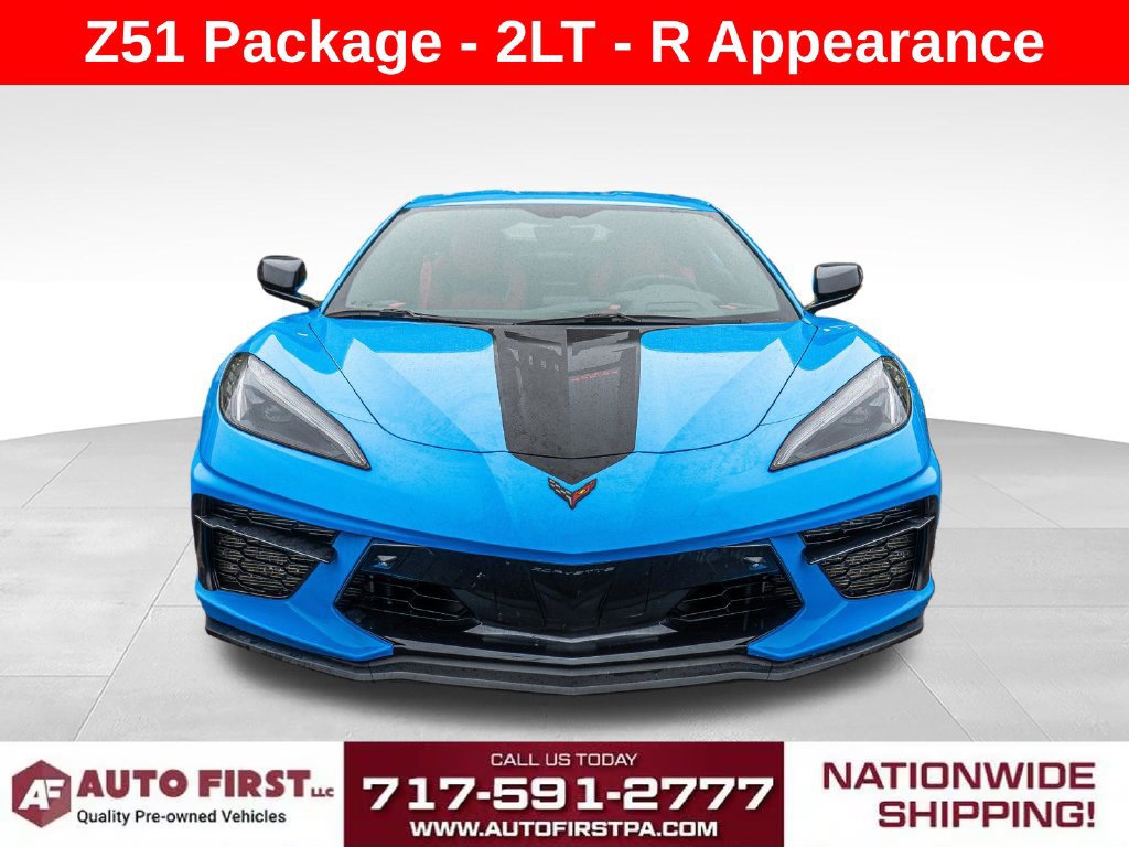Used 2023 Chevrolet Corvette Stingray Preferred Cpe w/ Z51 Performance Package RWD image 8