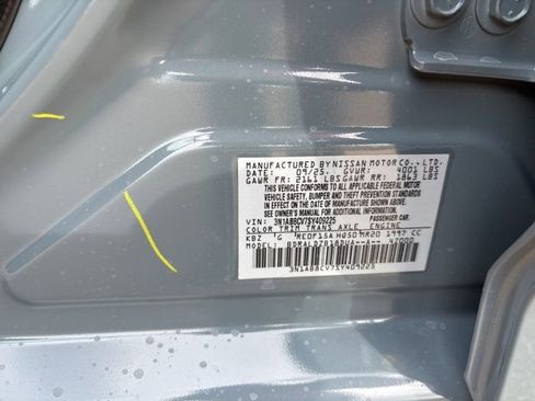 New 2025 Nissan Sentra SV image 22