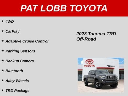 Used 2023 Toyota Tacoma TRD Off-Road w/ Technology Package AWD/4WD image 32