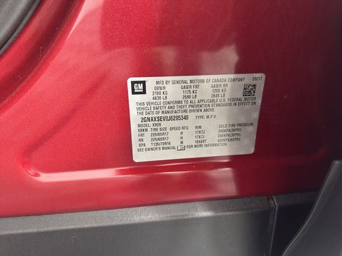 Used 2018 Chevrolet Equinox LT AWD/4WD image 13