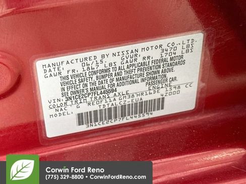 Used 2015 Nissan Versa Note S Plus FWD image 29