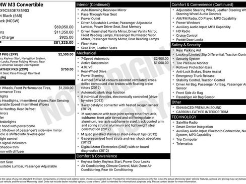 Used 2013 BMW M3 Convertible image 33