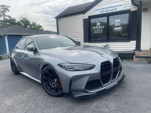 Used 2024 BMW M3 w/ Executive Package RWD image 1