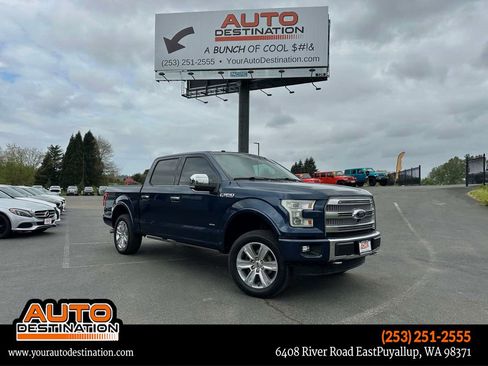 Used 2016 Ford F150 Platinum w/ Equipment Group 701A Luxury AWD/4WD image 1