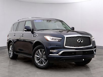 Used 2021 INFINITI QX80 Luxe w/ All-Season Package