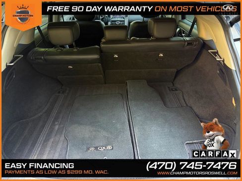 Used 2014 INFINITI QX70 AWD w/ Premium Package image 11