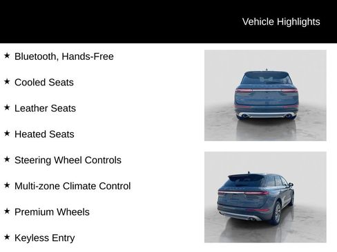 Used 2025 Lincoln Corsair AWD w/ Equipment Group 101A image 21