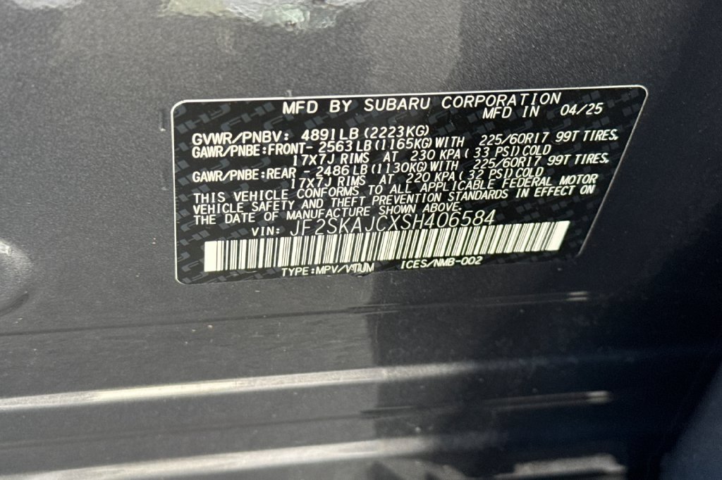 Used 2025 Subaru Forester Wilderness AWD/4WD image 36