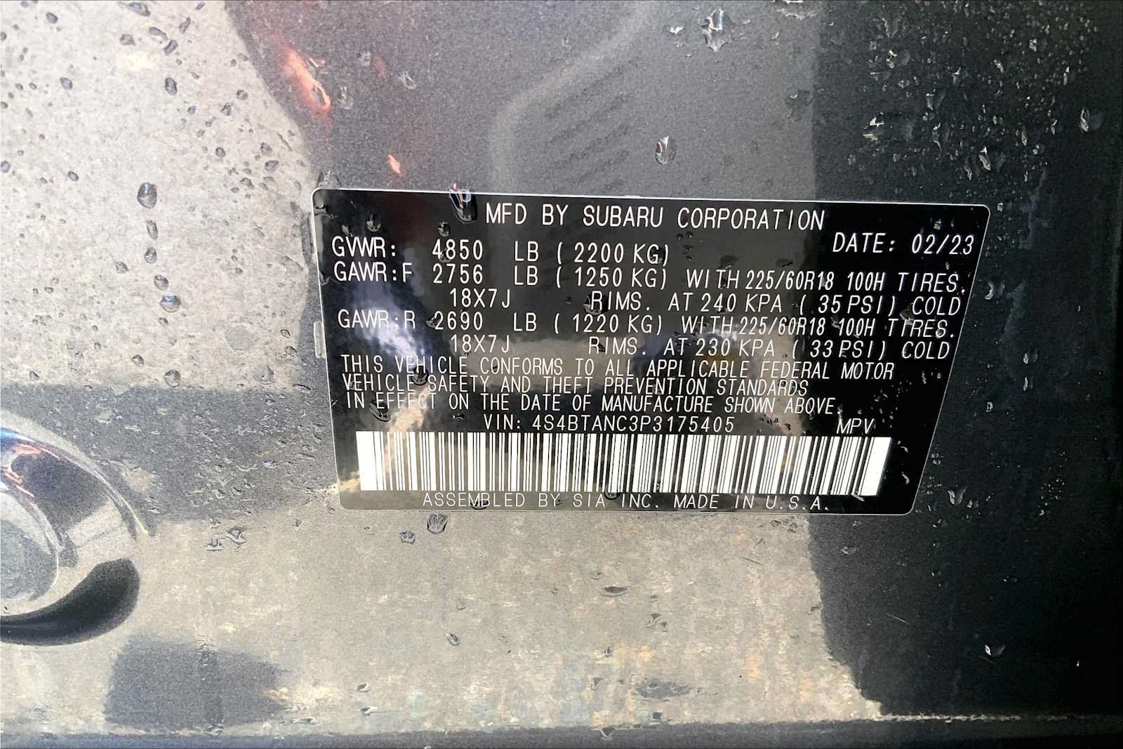 Certified 2023 Subaru Outback Limited AWD/4WD image 34