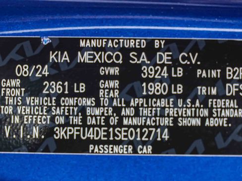 Certified 2025 Kia K4 EX FWD image 29