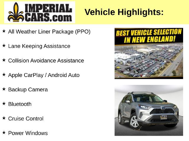 Used 2019 Toyota RAV4 LE w/ All Weather Liner Package AWD/4WD image 8