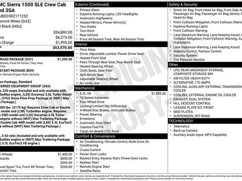 Used 2024 GMC Sierra 1500 SLE w/ X31 Off-Road Package image 53