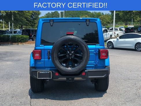 Certified 2021 Jeep Wrangler Unlimited Sahara w/ Cold Weather Group AWD/4WD image 4