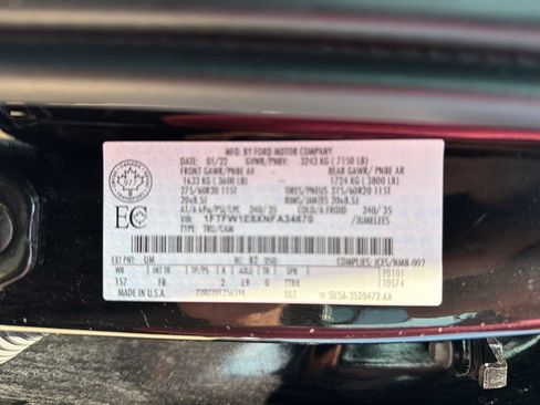 Used 2022 Ford F150 XLT w/ Equipment Group 302A High AWD/4WD image 31