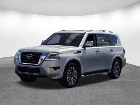 Used 2021 Nissan Armada SL w/ Captain's Chairs Package RWD image 7