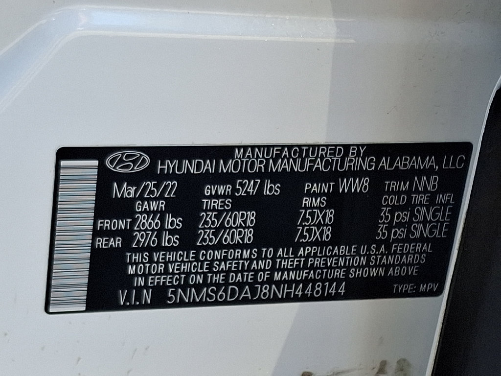 Used 2022 Hyundai Santa Fe XRT AWD/4WD image 26