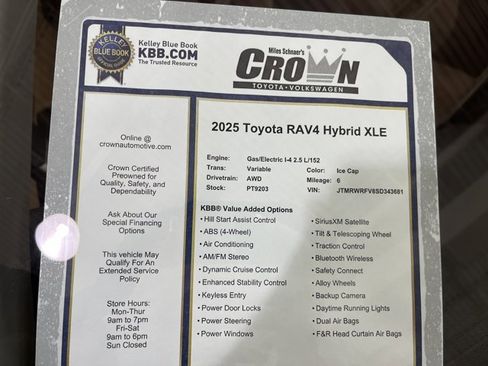 Used 2025 Toyota RAV4 XLE w/ Convenience Package image 40