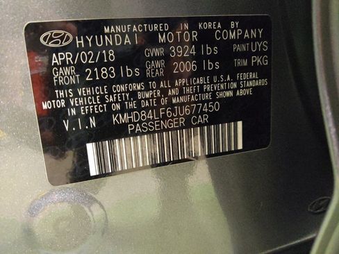Used 2018 Hyundai Elantra SEL FWD image 33