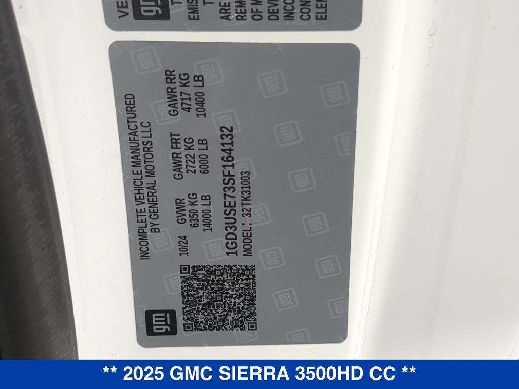 New 2025 GMC Sierra 3500 Pro w/ Convenience Package AWD/4WD image 19