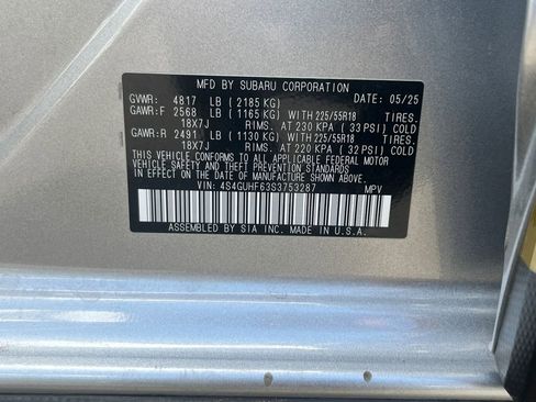 Used 2025 Subaru Crosstrek 2.5i Sport w/ Crosstrek Mirror Package image 20