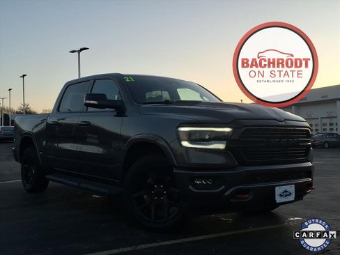 Used 2021 RAM 1500 Laramie w/ Night Edition image 1