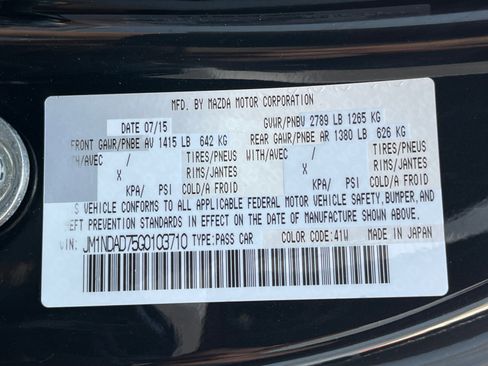 Used 2016 MAZDA MX-5 Miata Grand Touring RWD image 30