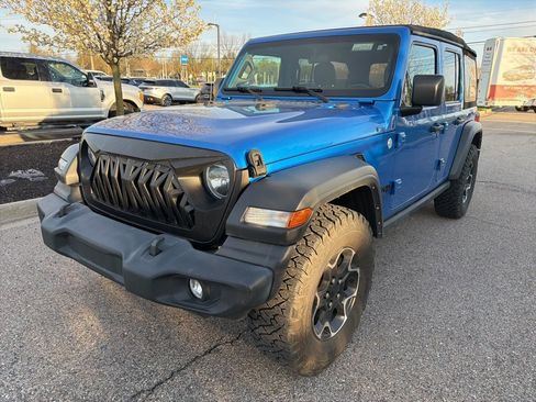 Used 2021 Jeep Wrangler Unlimited Sport image 1